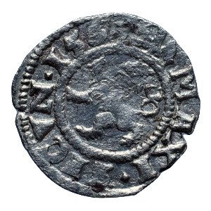 Maxmilián II. 1564-1576, bílý peníz 1567 Kutná Hora