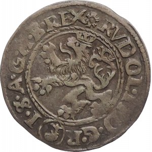 Rudolf II. 1576-1611, bílý groš 1581 Jáchymov-Kádner