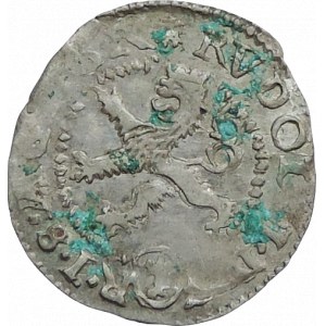 Rudolf II. 1576-1611, malý groš 1584 Kutná Hora-Šatný