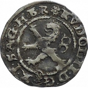 Rudolf II. 1576-1611, malý groš 1590 Kutná Hora-Šatný
