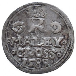 Rudolf II. 1576-1611, malý groš 1589