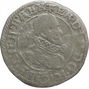 Ferdinand II. 1619-1637, 3 krejcar 1627 Praha-Hübmer