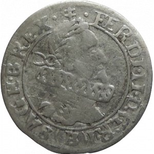 Ferdinand II. 1619-1637, 3 krejcar 1624 B/CW Brno-Wohnsiedler