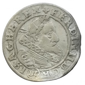 Ferdinand II. 1619-1637, 3 krejcar 1624 BZ Nisa-Zwirner