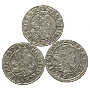 Ferdinand II. 1619-1637, 3 krejcar 1628 HR Vratislav-Riedel+Ziesler