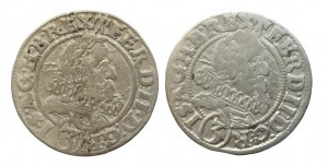 Ferdinand II. 1619-1637, 3 krejcar 1628