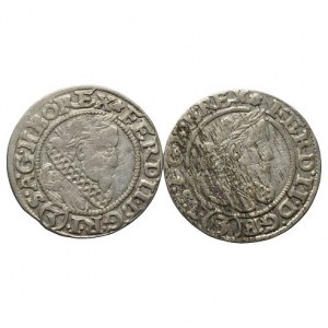 Ferdinand II. 1619-1637, 3 krejcar 1635 Vratislav-Ziesler