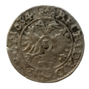 Ferdinand II. 1619-1637, 1 krejcar 1634 Olomouc-Fritsch