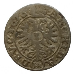 Ferdinand II. 1619-1637, 1 krejcar 1626 W/HR Vratislav-Riedel