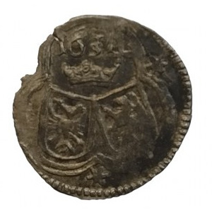 Ferdinand II. 1619-1637, 1/2 krejcar 1634 Kutná Hora-Prunz