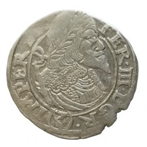 Ferdinand III. 1637-1657, 3 krejcar 1649 Praha-Wolker