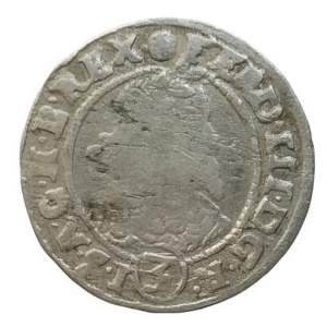 Ferdinand III. 1637-1657, 3 krejcar 1649 GH Vratislav-Reichart+Hübner