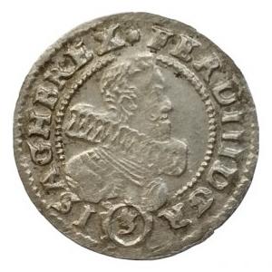 Ferdinand III. 1637-1657, 3 krejcar 1637 Kladsko-Hübner