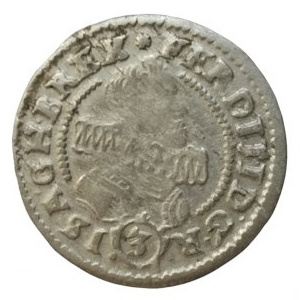 Ferdinand III. 1637-1657, 3 krejcar 1640 G Kladsko-Hübner