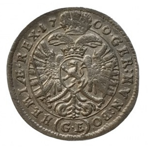 Leopold I. 1657-1705, 3 krejcar 1700 GE Praha-Egerer