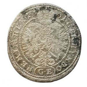 Leopold I. 1657-1705, 3 krejcar 1701 GE Praha-Egerer