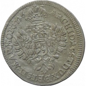 Karel VI. 1711-1740, 3 krejcar 1716 Praha-Scharff