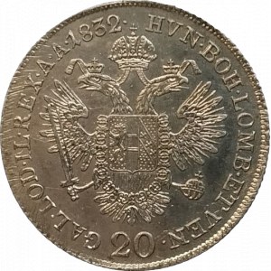 František II. 1792-1835, 20 krejcar 1832 C
