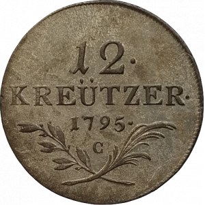 František II. 1792-1835, 12 krejcar 1795 C