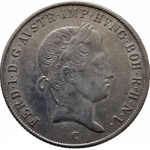 Ferdinand V. 1835 - 1848, 20 krejcar 1845 C