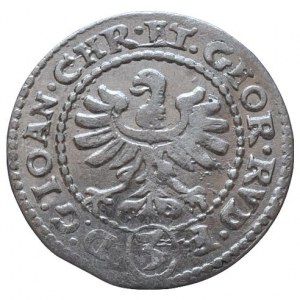 Lehnice-Břeh, Jan Christian a Jiří Rudolf 1603-1621, 3 krejcar 1608 Kopicki 4987