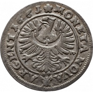 Lehnice-Břeh, Jiří 1654-1664, 3 krejcar 1661 E-W