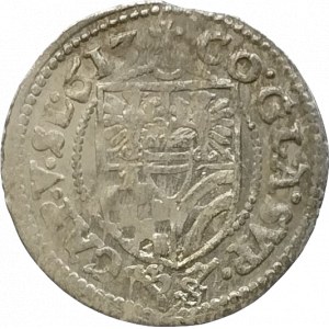 Münsterberg-Olešnice, Karel II. 1587-1617, 3 krejcar 1613 BS Basileus Sonn