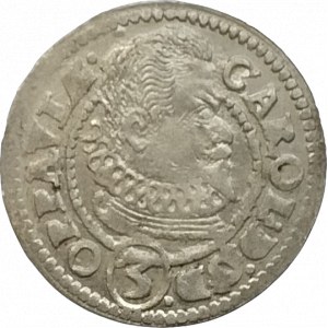 Liechtenstein Karel 1614-1627, 3 krejcar 1616 BH Opava - Burkhard Haase