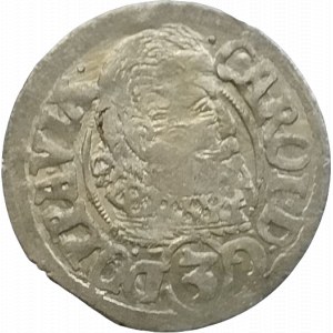 Liechtenstein Karel 1614-1627, 3 krejcar 1618 CC Opava - Cantor