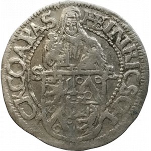 Šlik Jindřich 1612-1650, 3 krejcar 1631 Planá-Candler