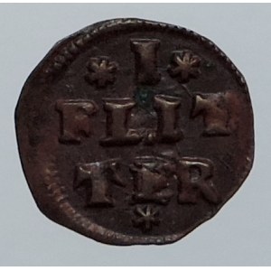 Hildesheim biskupství, Ferdinand von Bayern 1612-1622, 1 Flitter b.l. (Cu) z let 1621-1622 Mehl 513