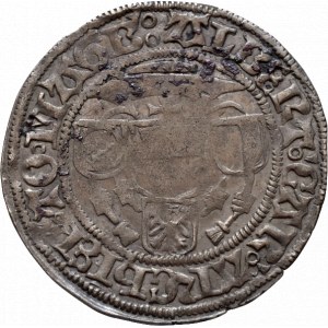 Magdeburg arcibiskupství. Albrecht IV. braniborský 1513-1545, groš b.l.