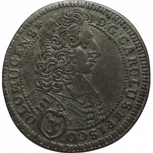 Olomouc biskupství, Karel III. Lotrinský 1695-1711, 3 krejcar 1706 SV-542