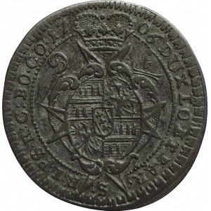 Olomouc biskupství, Karel III. Lotrinský 1695-1711, 3 krejcar 1706 SV-542