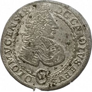 Olomouc biskupství, Karel III. Lotrinský 1695-1711, 1 krejcar 1704 SV-523
