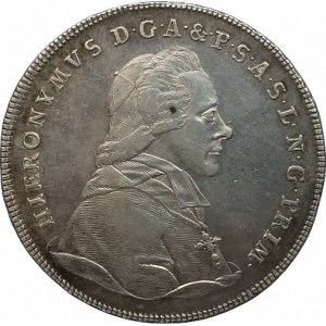 Salzburg-arcib., Hieronymus Colloredo 1772 - 1803, tolar 1774