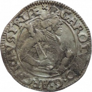 Korutany, arcivévoda Karel 1564-1590/97, 2 krejcar 1574 Klagenfurt