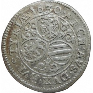 Ferdinand II. 1619-1637, 3 krejcar 1630 Graz