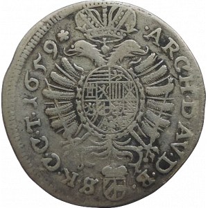 Leopold I. 1657-1705, XV krejcar 1659 Vídeň
