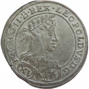 Leopold I. 1657-1705, XV krejcar 1661 CA Vídeň-Cetto