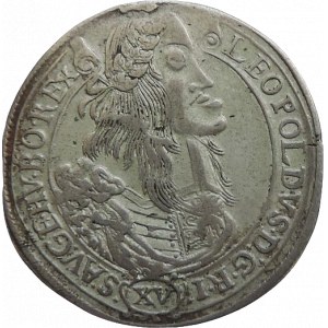 Leopold I. 1657-1705, XV krejcar 1662 CA Vídeň-Cetto