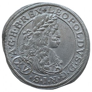 Leopold I. 1657-1705, XV Krejcar 1664