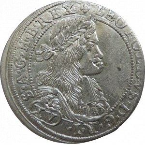 Leopold I. 1657-1705, XV krejcar 1665 SH Graz-Haydt