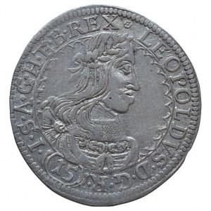 Leopold I. 1657-1705, 15 krejcar 1664 St.Veit