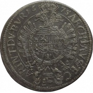 Leopold I. 1657-1705, 15 krejcar 1675 sv. Vít