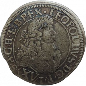 Leopold I. 1657-1705, XV krejcar 1685 Mainz-Wildering