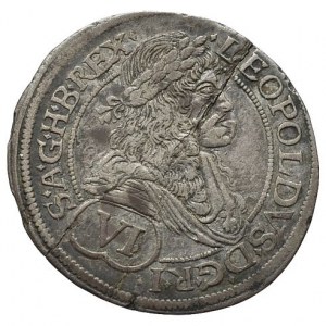 Leopold I. 1657-1705, VI krejcar 1682 MM Vídeň