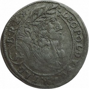 Leopold I. 1657-1705, 3 krejcar 1706 IP Sv.Vít-Preiss