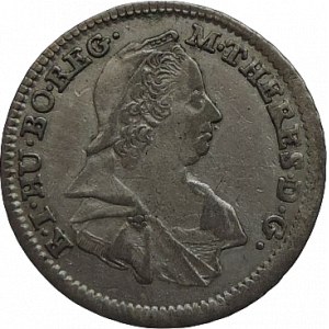 Marie Terezie 1740-1780, 3 krejcar 1776 CA Vídeň