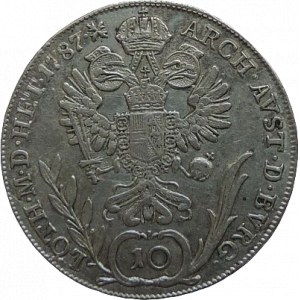 Josef II. 1780-1790, 10 krejcar 1787 A